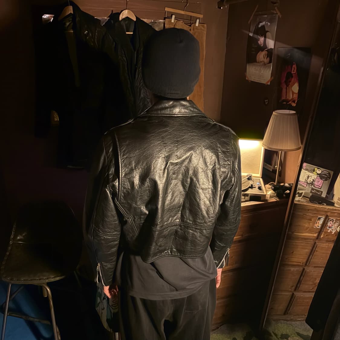 90s WILSONS LEATHER RIDER JACKET 상품이미지2