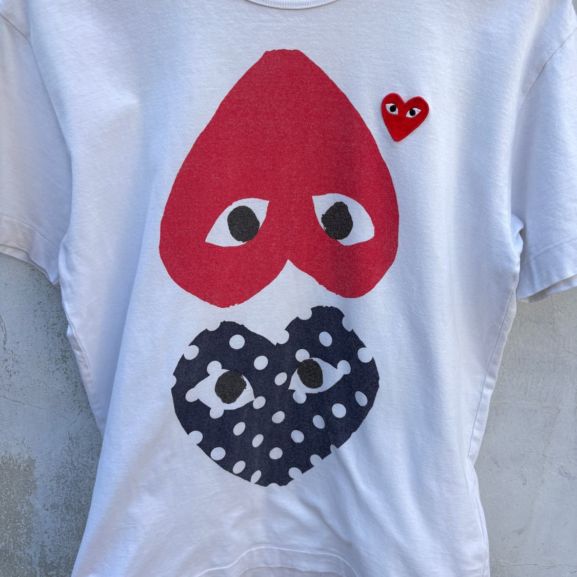 Comme des Garcons 꼼데가르송 도트 반팔 티셔츠 상품이미지6