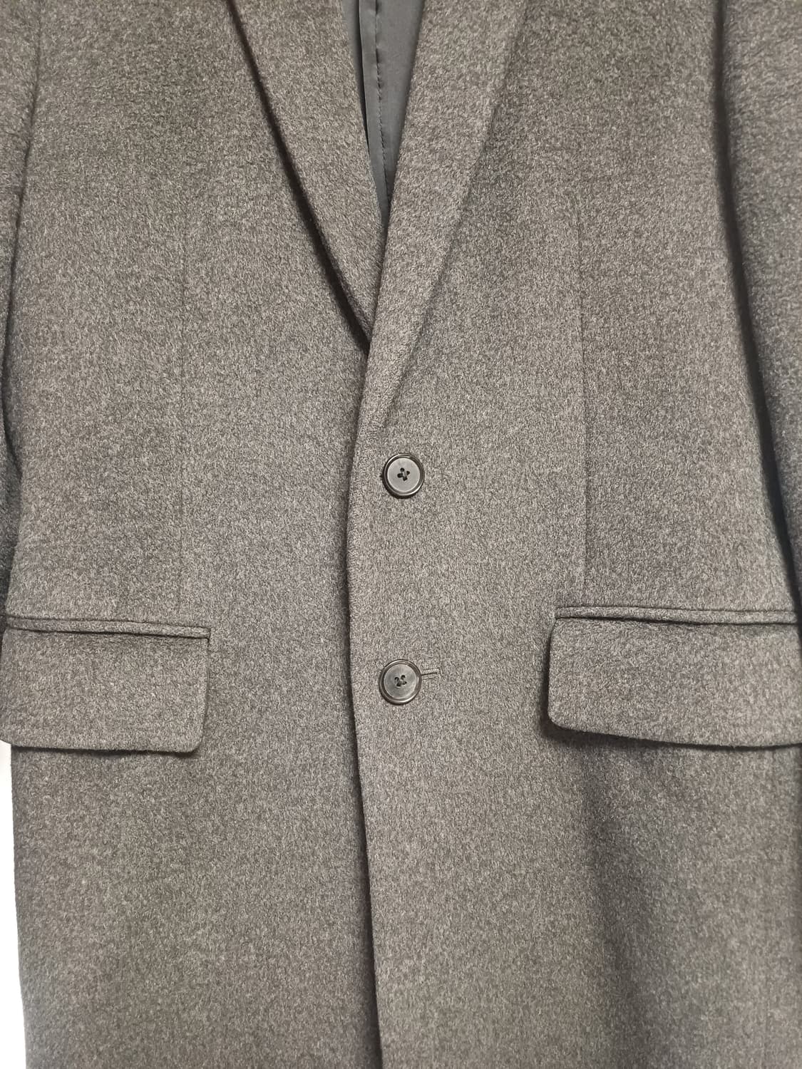 TIME 한섬 남성 울캐시미어 코트 95 상품이미지3