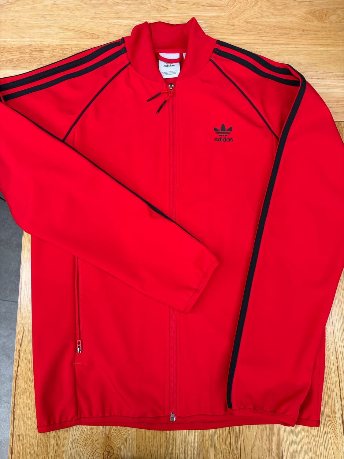 [M]아디다스 본디드 트랙탑 져지 레드 상품이미지1