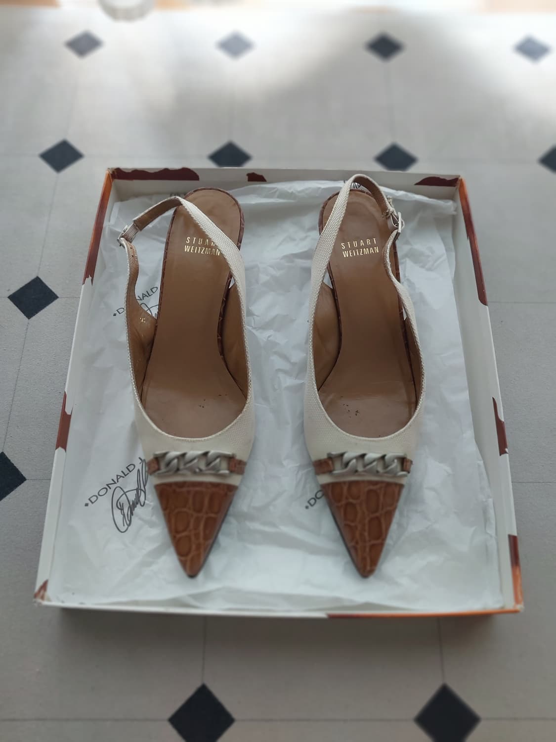 스튜어트 와이츠먼 슬링백 상품이미지1