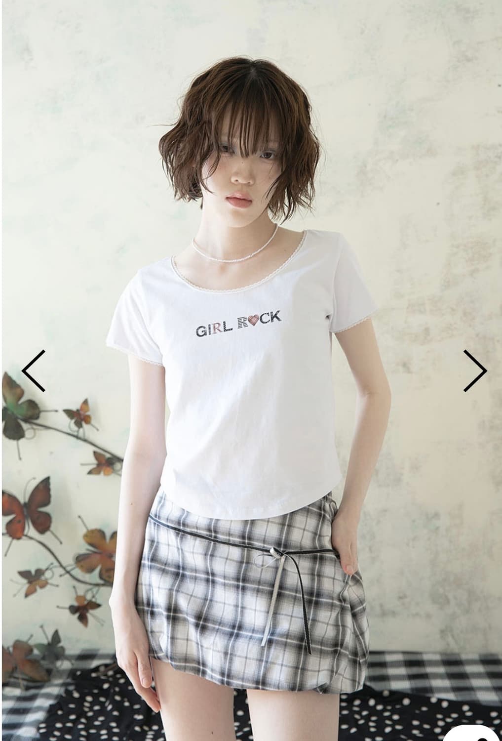 허그유어스킨 Balloon mini skirt (White) 상품이미지3