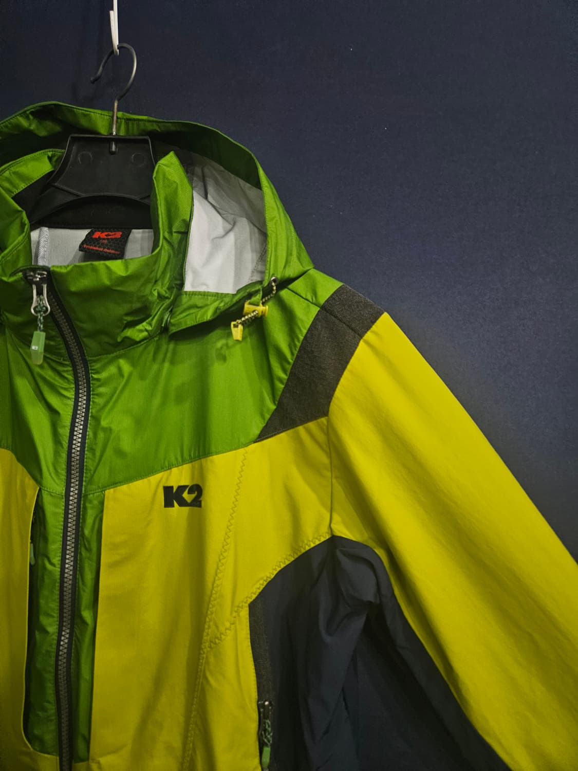 케이투 윈드스토퍼 배색 남성 110 등산복 바람막이 자켓  상품이미지4