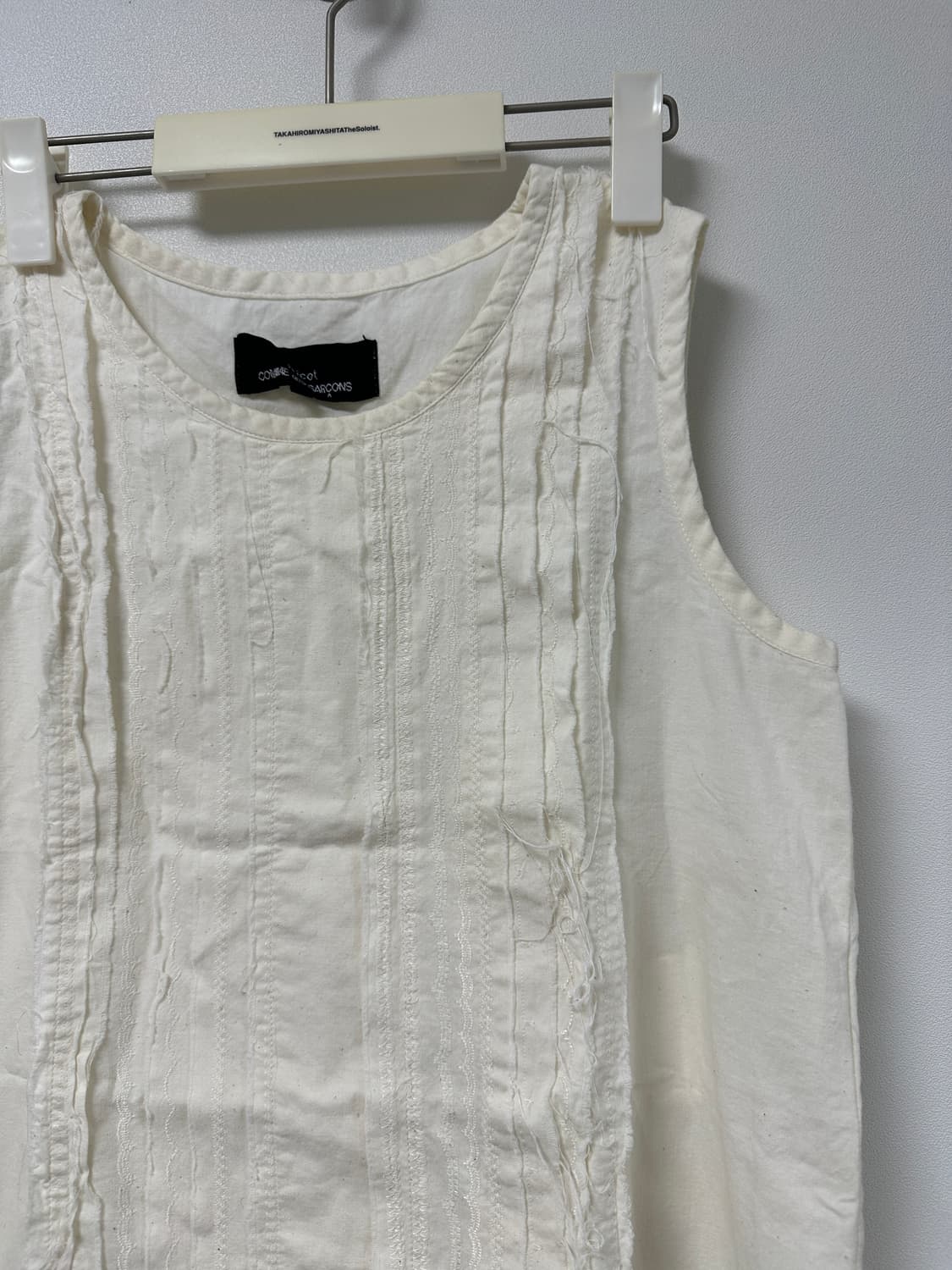 [꼼데가르송] Comme des garcons sleeveless 상품이미지4