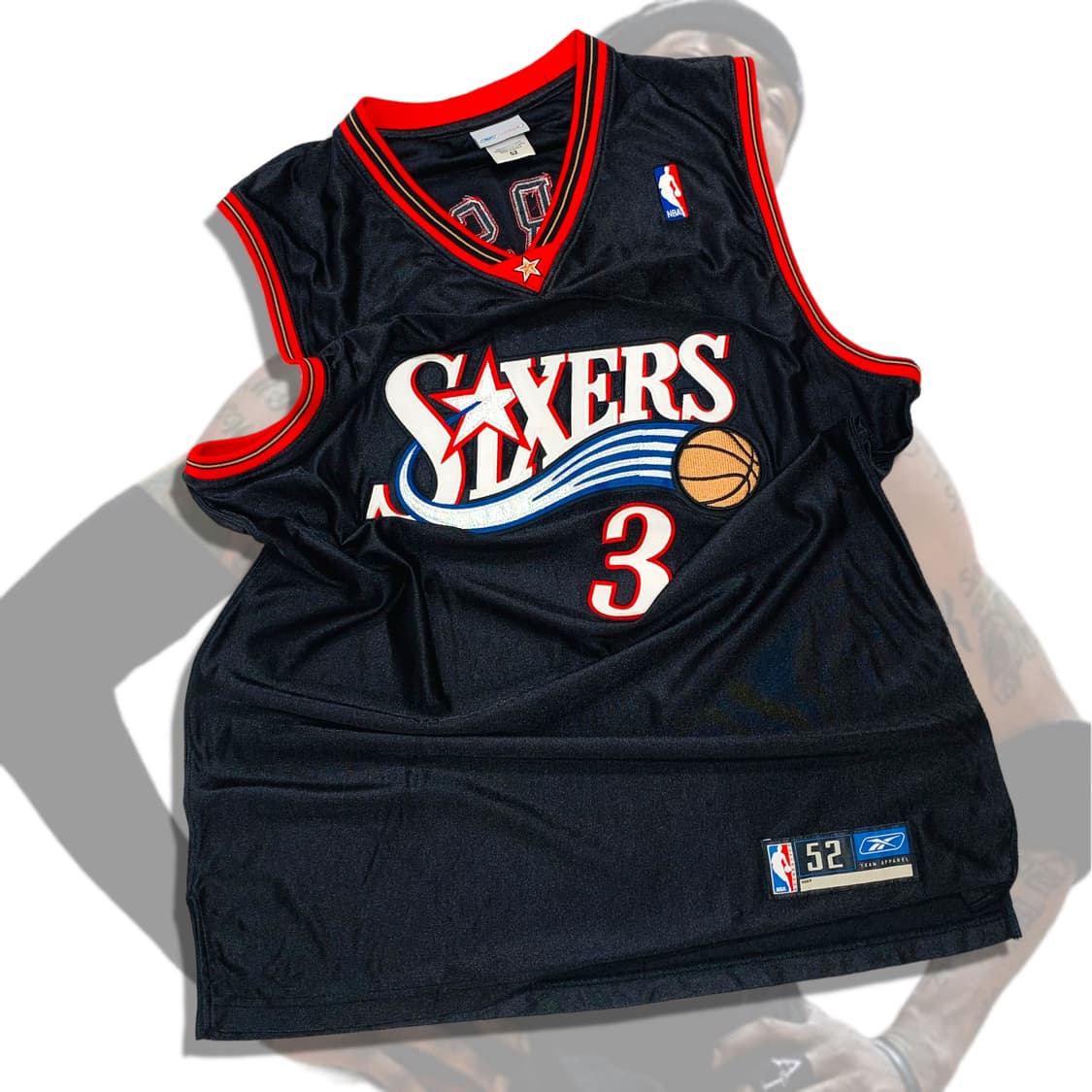 00s 리복 필라델피‎‎아 76ers 아이버슨 농구져지 상품이미지1