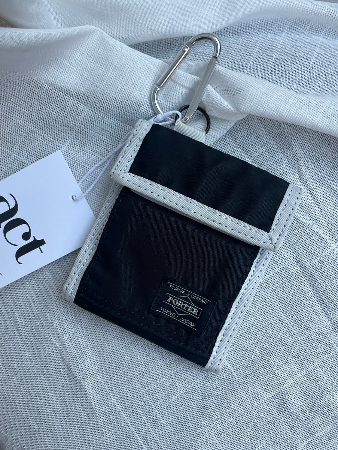 포터 화이트트림 지갑 상품이미지1