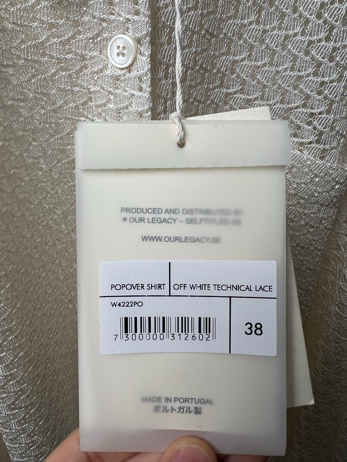 our legacy 블라우스 38사이즈 상품이미지3