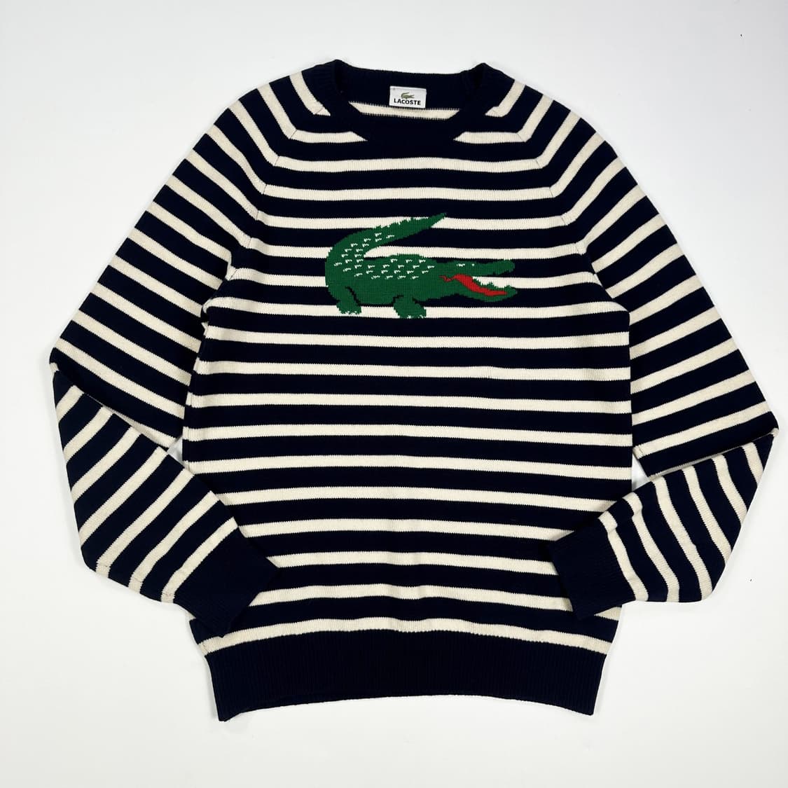 라코스테 빅크록 스트라이프 니트 (L) 상품이미지2