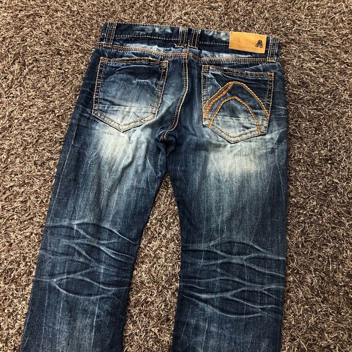 버커루 워싱 데님 팬츠 상품이미지5