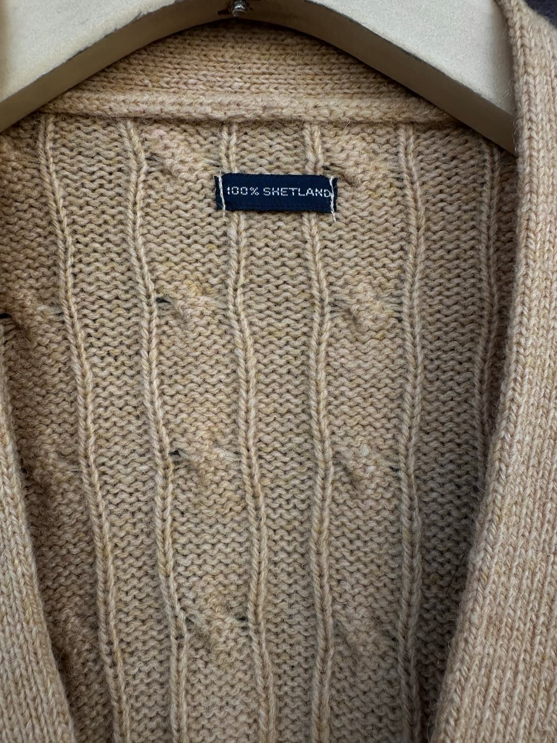 폴로 쉐틀랜드 울 가디건 (100% Shetland Wool) 상품이미지4