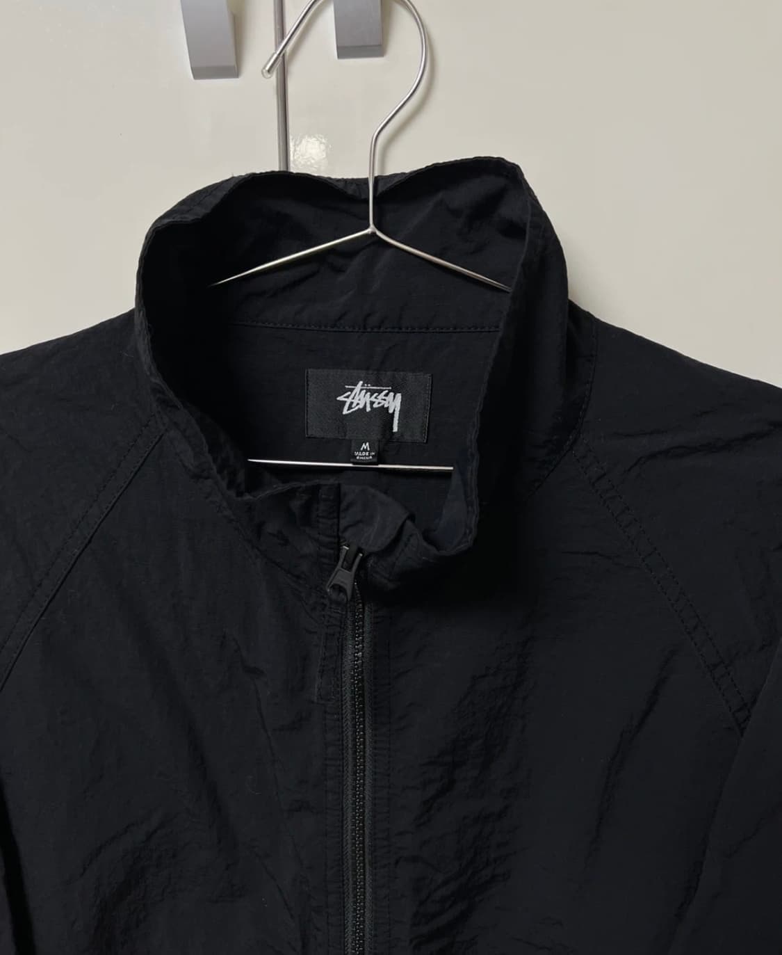 스투시 웜업자켓 블랙 상품이미지5
