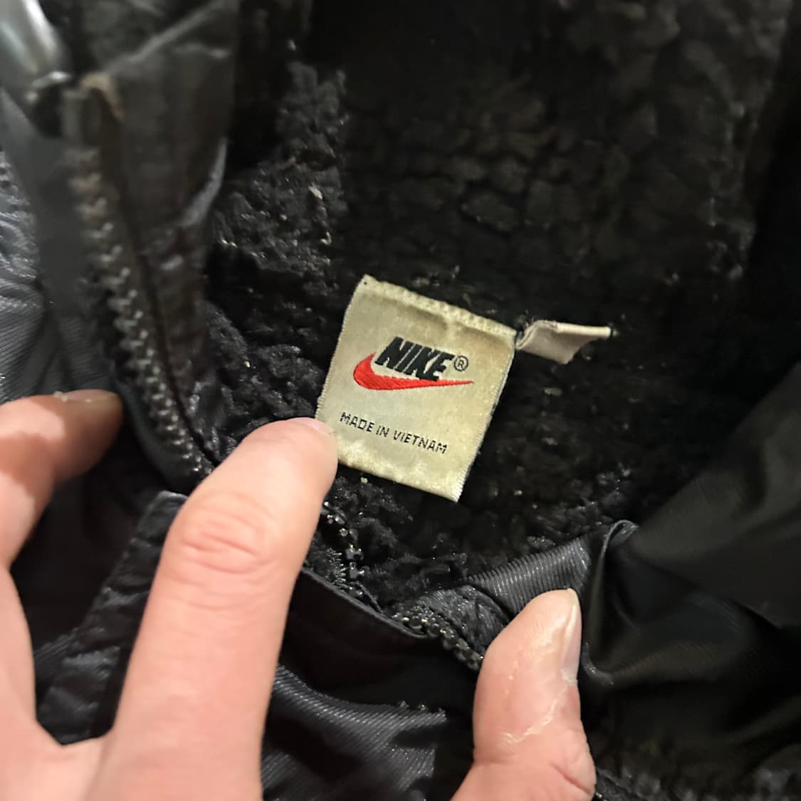 나이키(NIKE)블랙 빅스우시 올드스쿨 돕바 자켓 상품이미지4