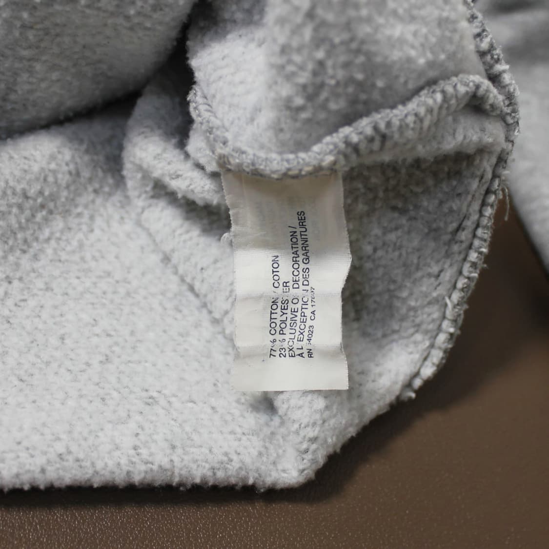 GAP 갭 그레이 기모 후드티 상품이미지4