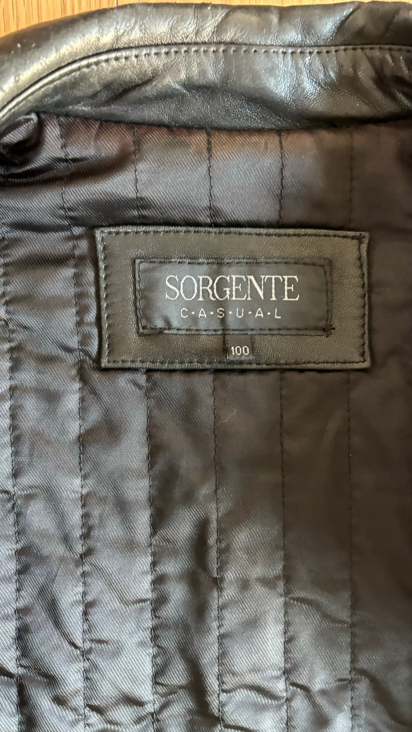 Vtg Lamb Skin Leather Jacket 상품이미지5
