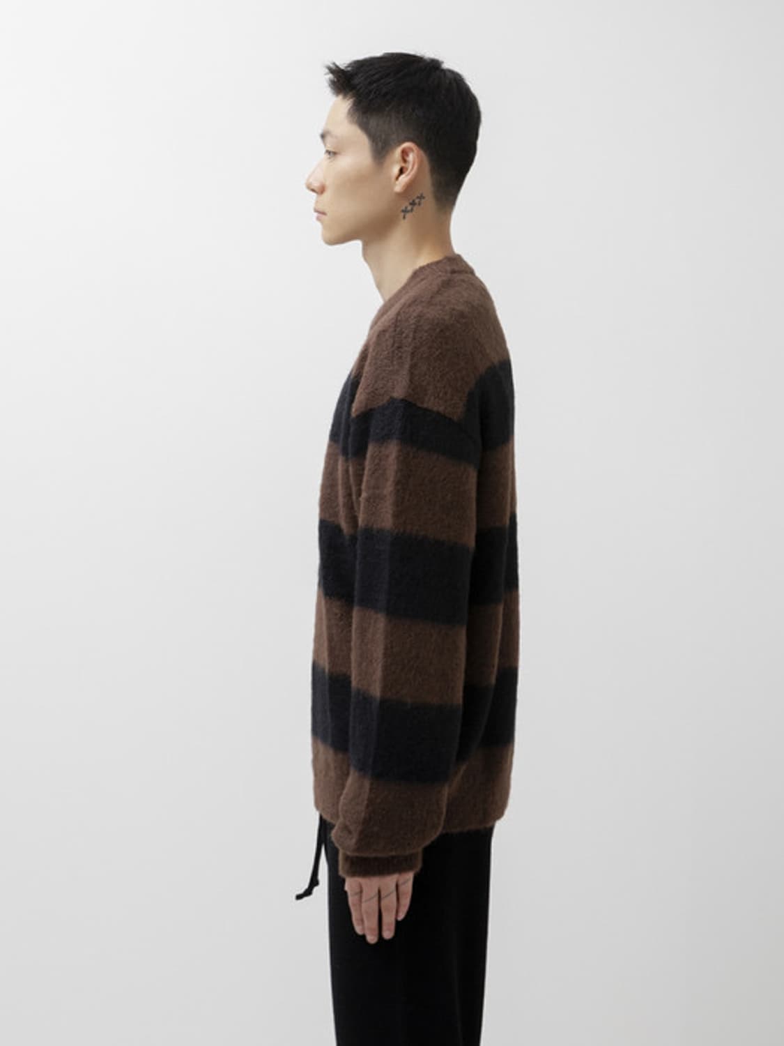 8division 모헤어 보더 스트라이프 스웨터 상품이미지2