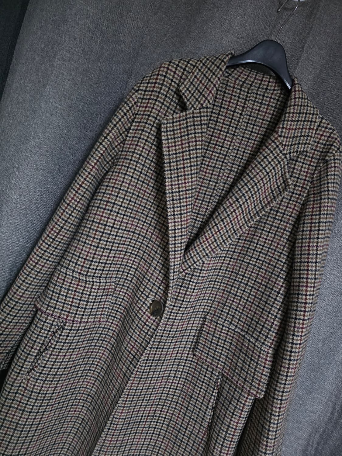 쏘울 호주메리노울 핸드메이드 코트 상품이미지2