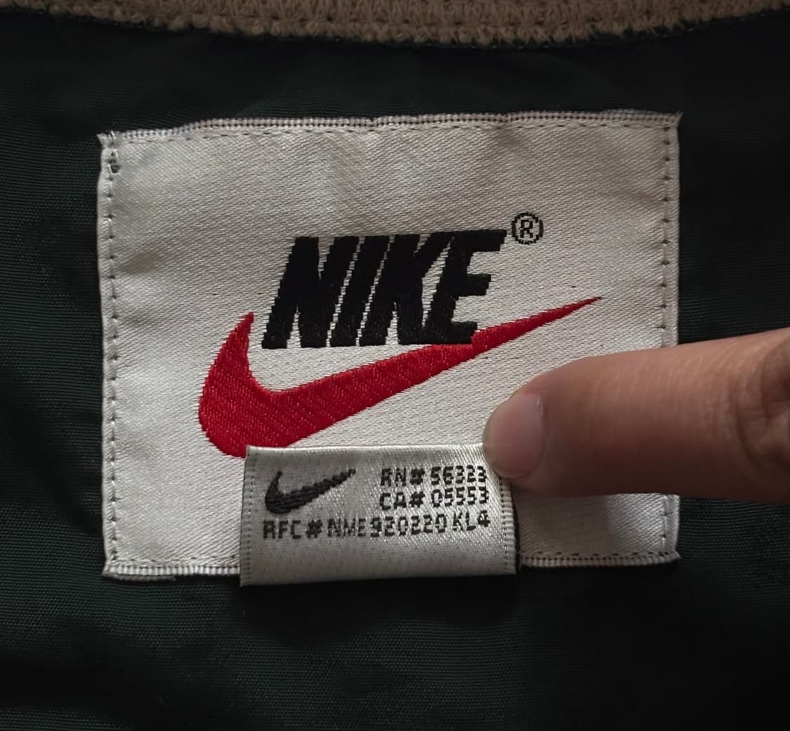 Nike 나이키 빈티지 딥그린 풀오버 웜업 상품이미지5
