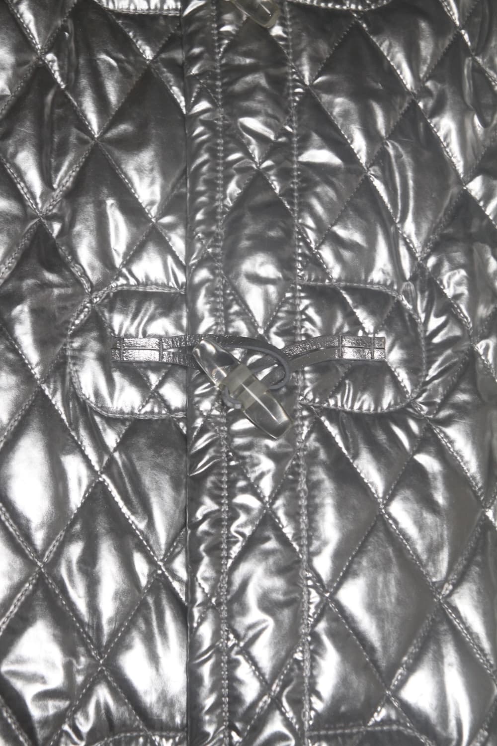 마르지엘라 18FW MM6 실버 퀄팅 더플 코트 상품이미지6