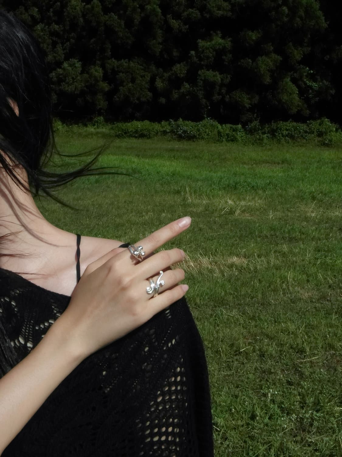 Surf wave ring _ silver 925 상품이미지5