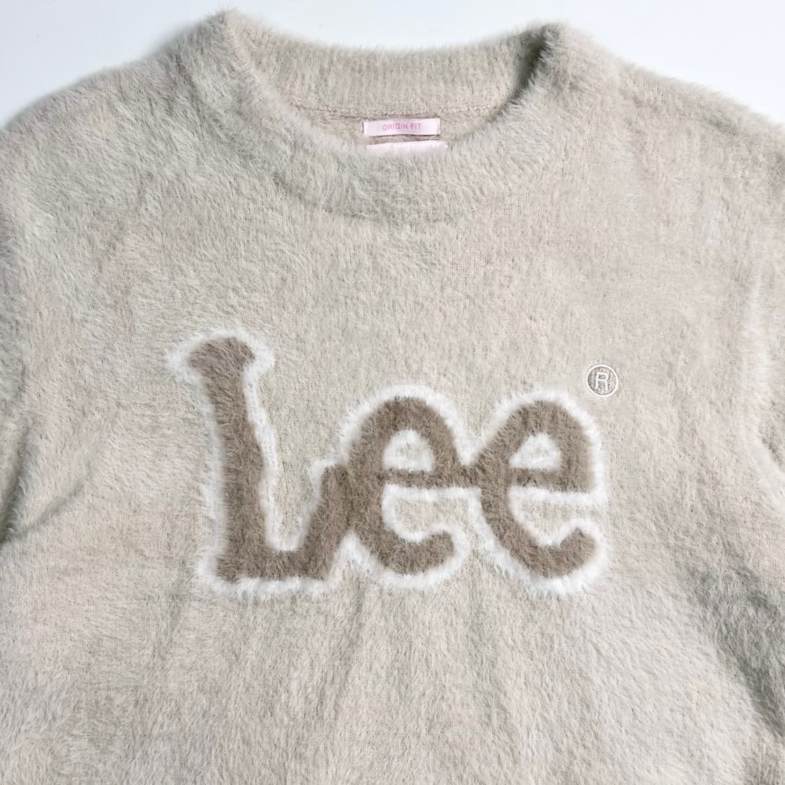 Lee 리 플리스 크롭 니트  상품이미지2