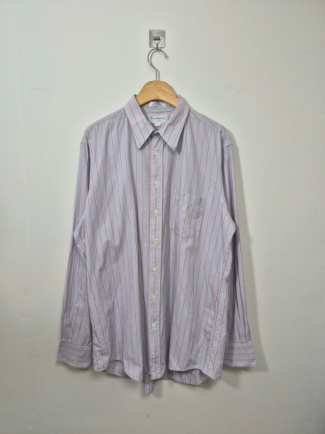 버버리 스트라이프 셔츠 L~XL - S50 상품이미지1