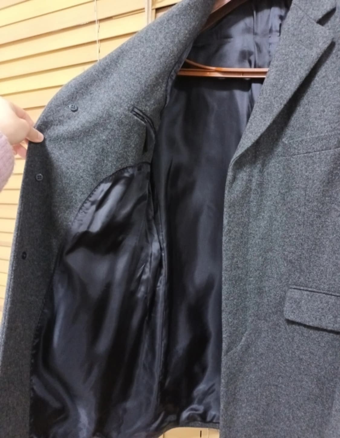 브룩스브라더스 울 롱코트 
 상품이미지4