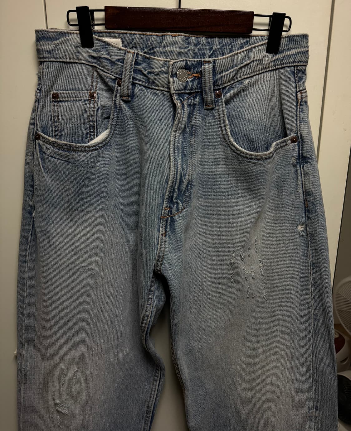 자라 배기진 라이트 블루 29사이즈 상품이미지3