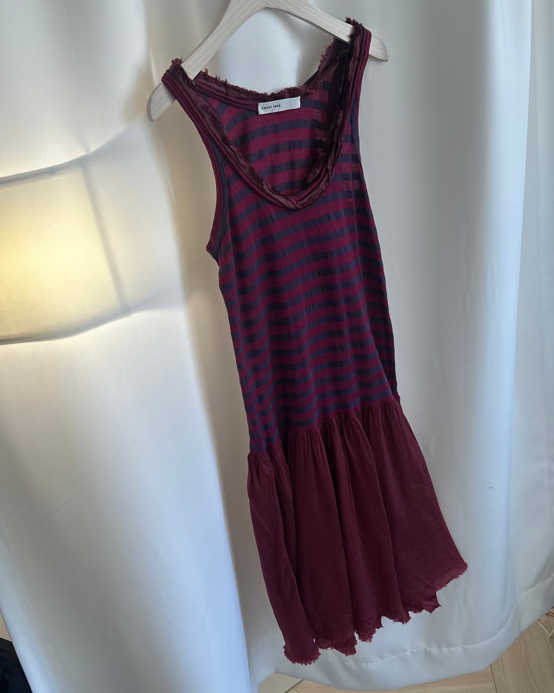[sacai luck] stripe sleeveless dress 상품이미지2