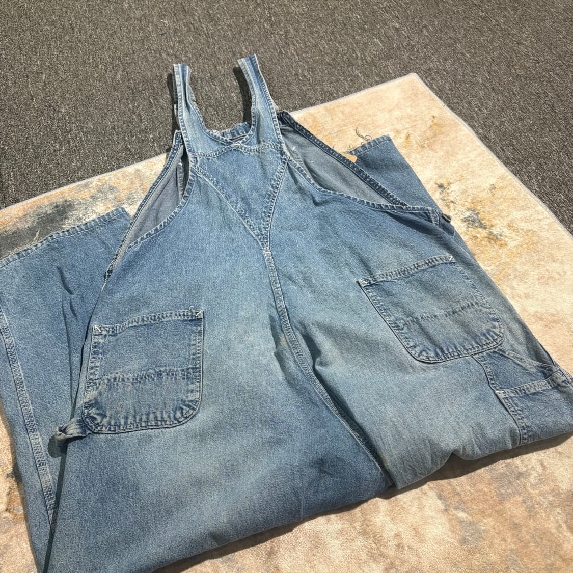 칼하트 90’s 오버롤 멜빵 워크팬츠 상품이미지10