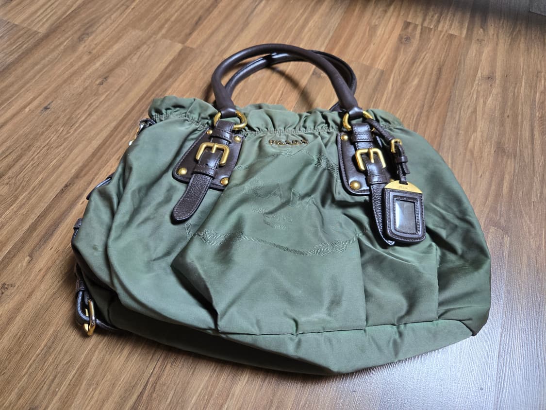 프라다 나일론 & 레더 토트백 / 크로스백 [정품] 상품이미지1