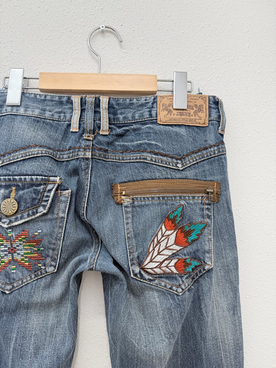 빈티지 보헤미아 데님 팬츠 상품이미지5