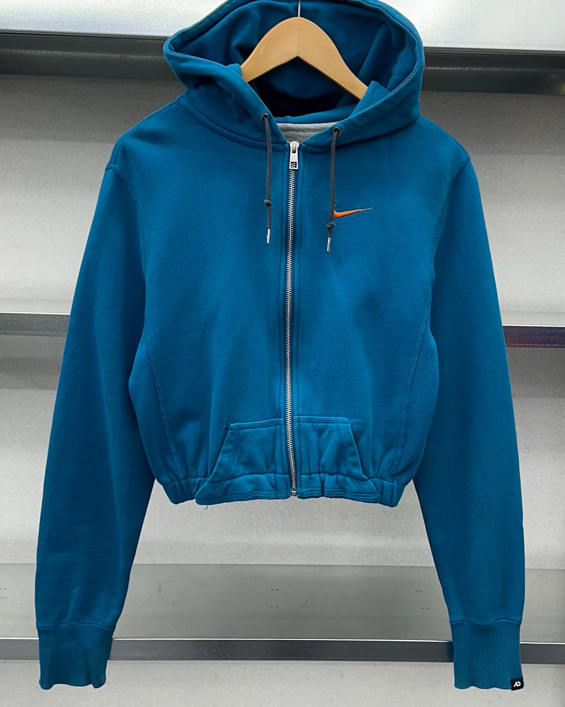 (WOMEN)나이키 크롭 후드집업-M1606 상품이미지2