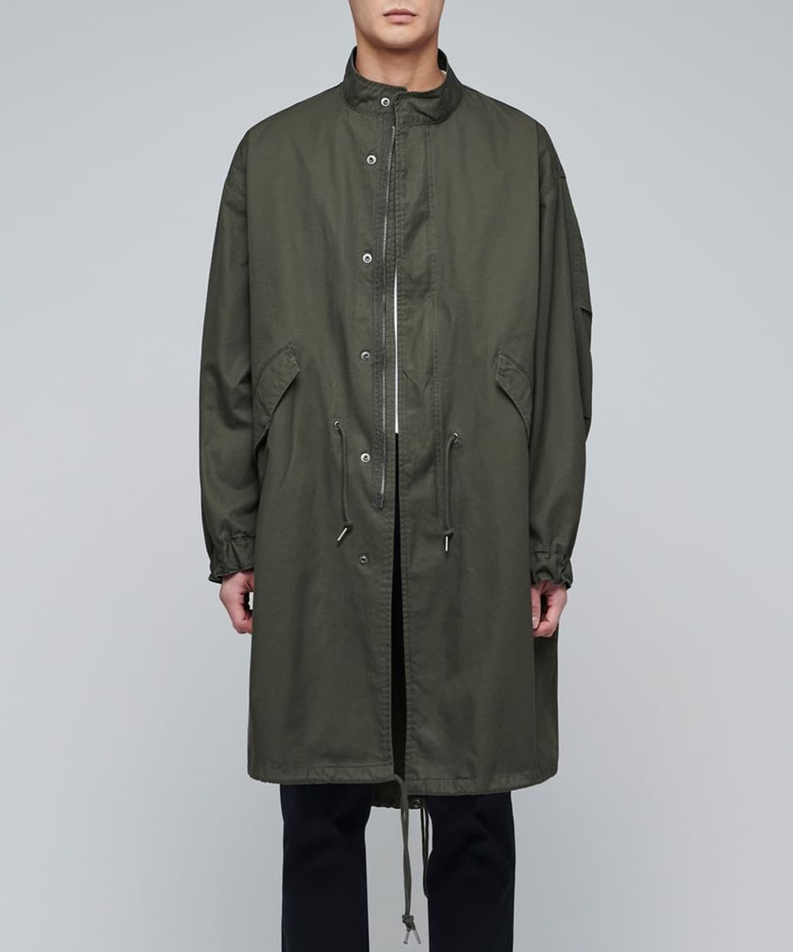 XL 무신사스탠다드 피시테일 파카 야상 [카키] 상품이미지2