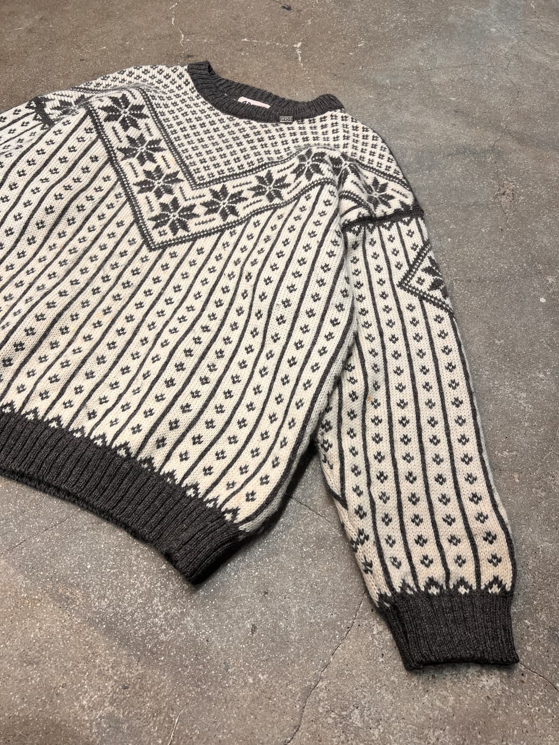 노르웨이 Voss 노르딕 헤비 울스웨터 상품이미지2