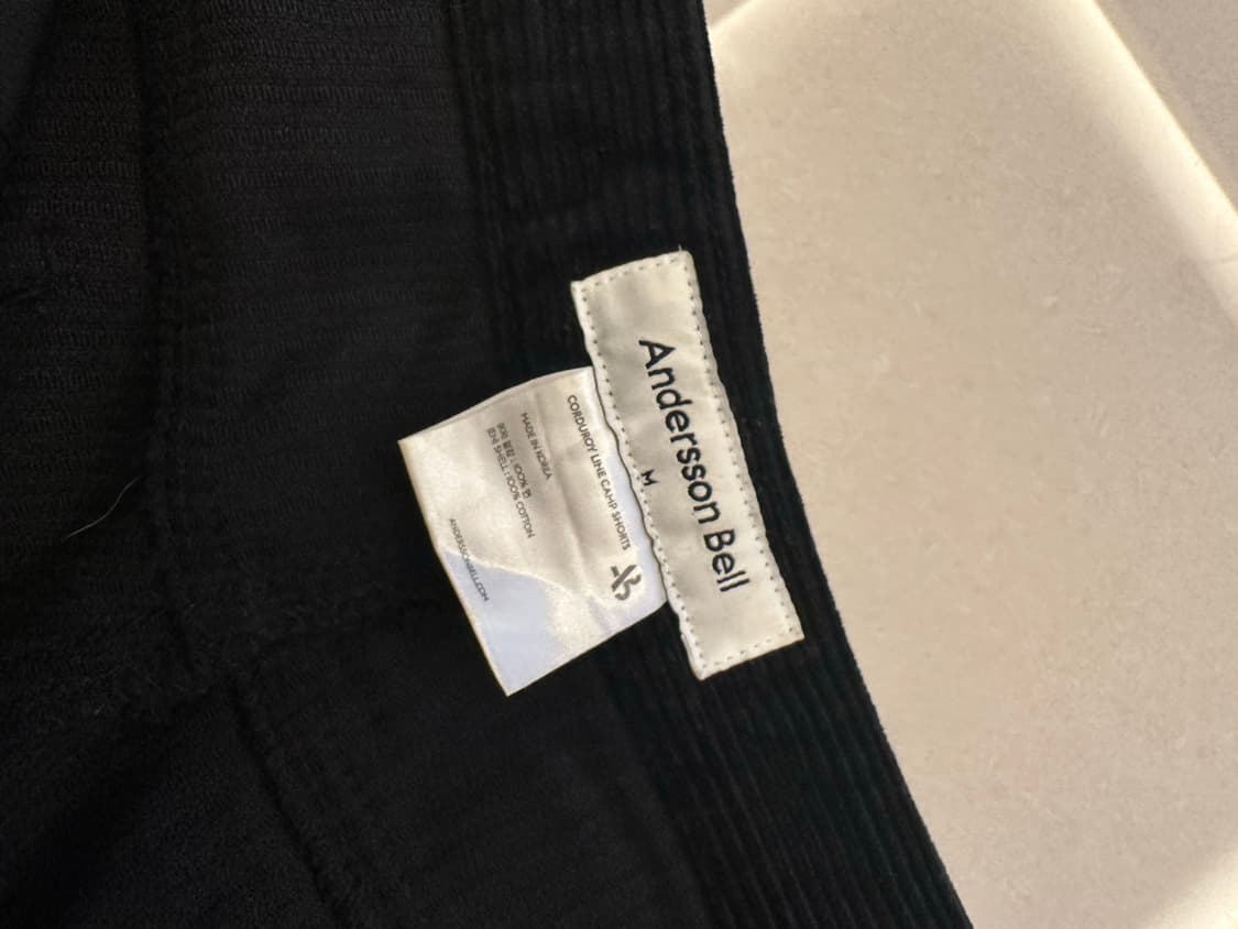 앤더슨벨 코듀로이반바지 상품이미지5