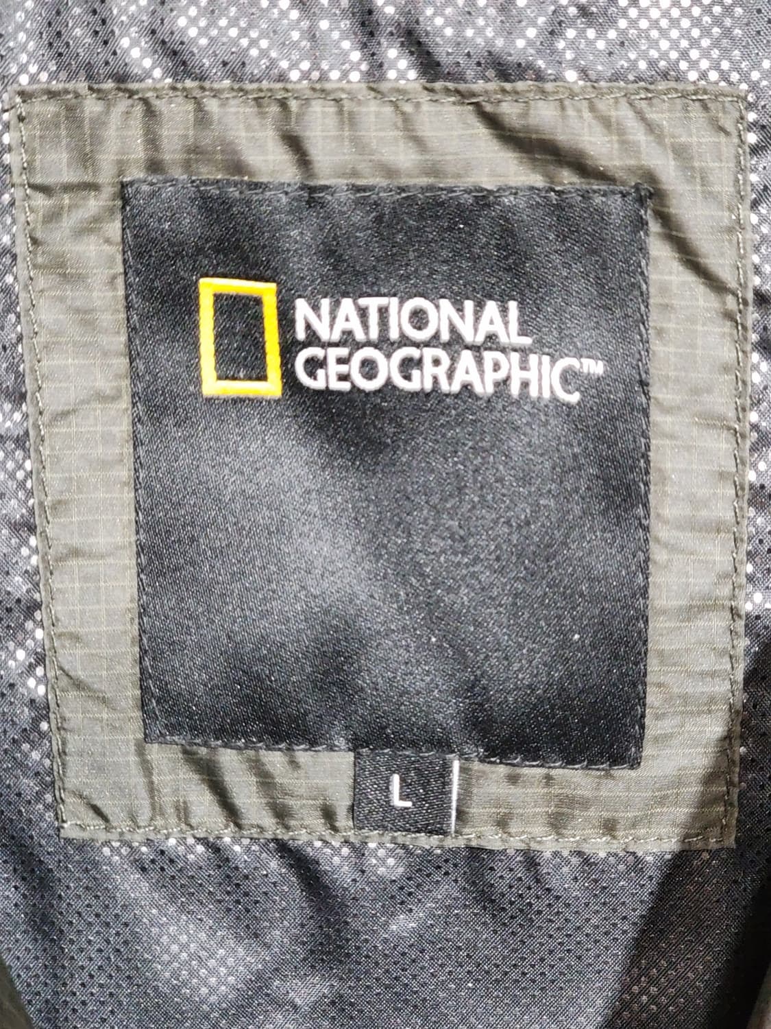 (XL) 내셔널지오그래픽 롱패딩 오리털 점퍼 와펜 다운코트 후드 상품이미지4