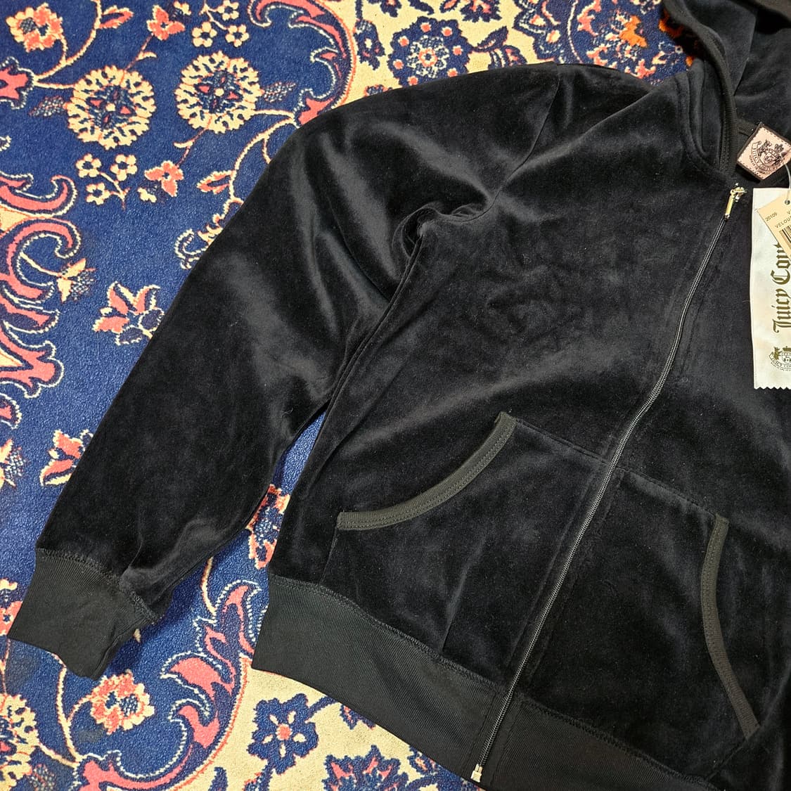 쥬시꾸뛰르 y2k 시그니쳐 후드집업 상품이미지3