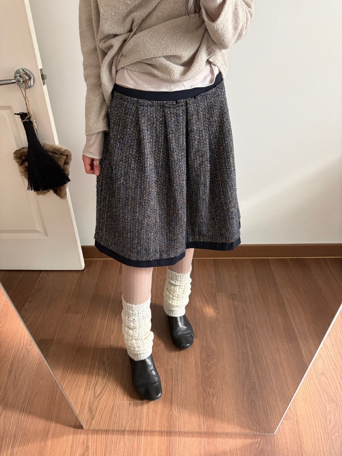 layered midi skirt 상품이미지5