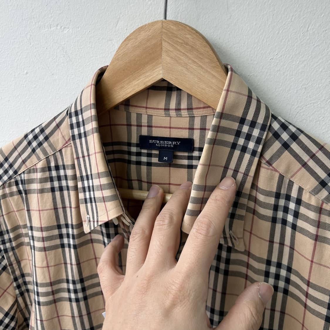 15979 - 버버리 노바 체크 셔츠 상품이미지3