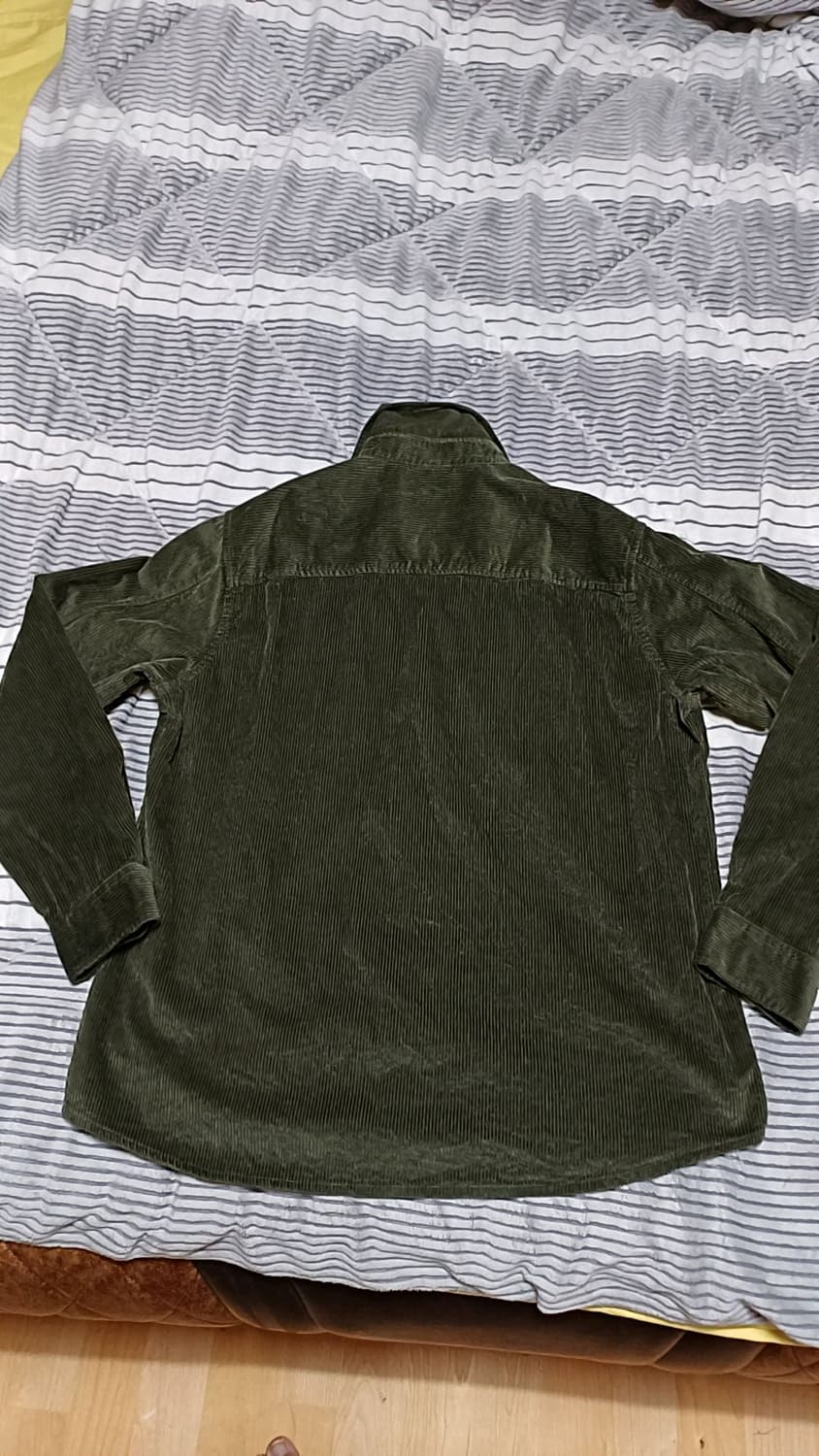 탑텐 오버핏 코듀로이남방 100 가슴61 기장74 상품이미지3