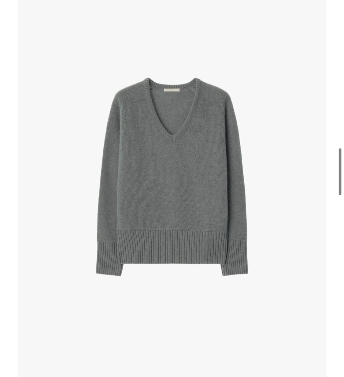 WOOL V-NECK SWEATER / GREY 상품이미지1
