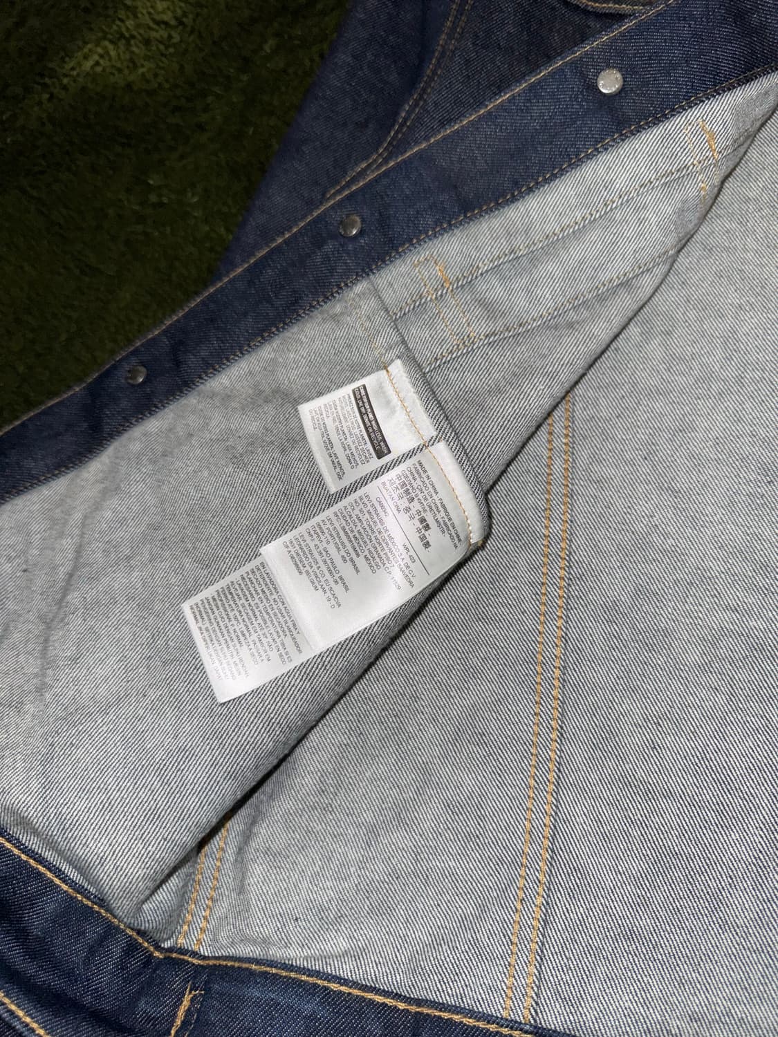 [M] 리바이스 Made & Crafted 재팬 패브릭 데님 트러커 상품이미지6