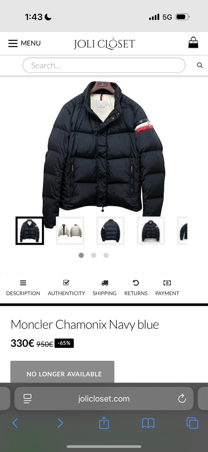 몽클레어 샤모니  상품이미지1