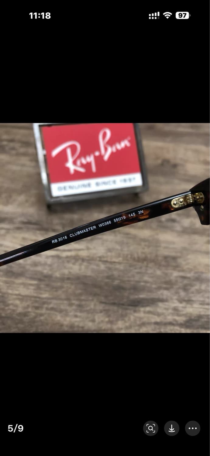 레이벤 rayban3160 남여공용 선글라스 상품이미지5