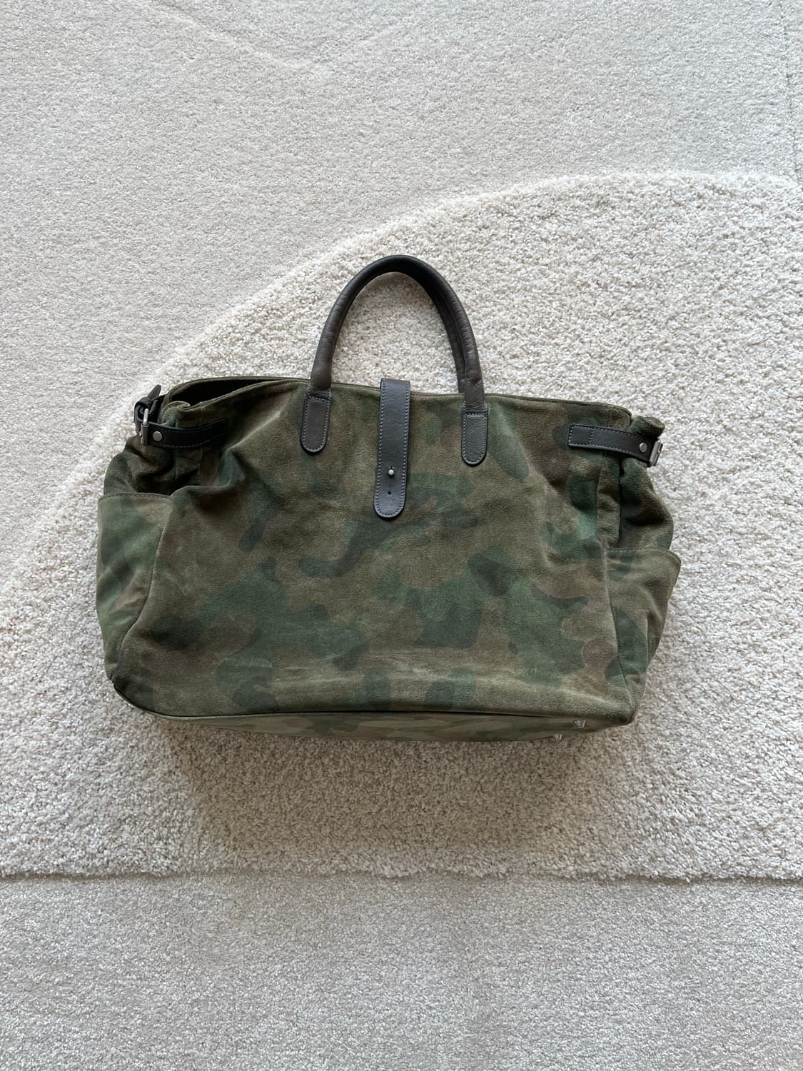 Massimo 이태리 카모 패턴 트래블 토트백 상품이미지2