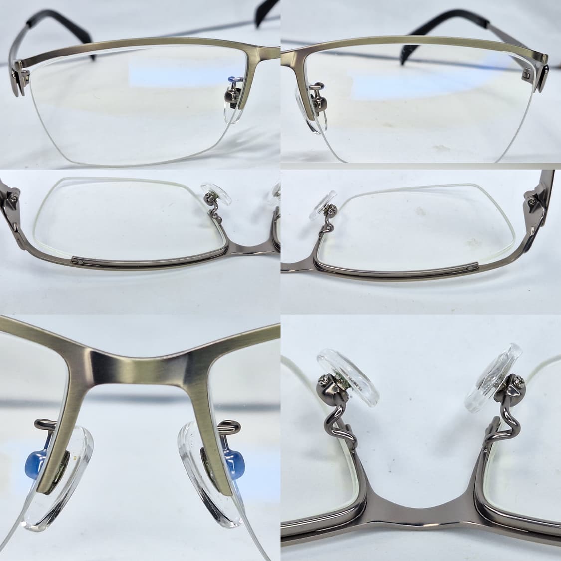 2413 반무테 클래식 안경테 59mm 빅사이즈 일본 수입 패션 레트로  상품이미지8