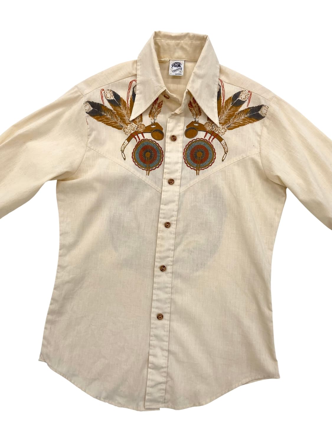 1970's 케닝턴 캘리포니아 웨스턴 셔츠 상품이미지5