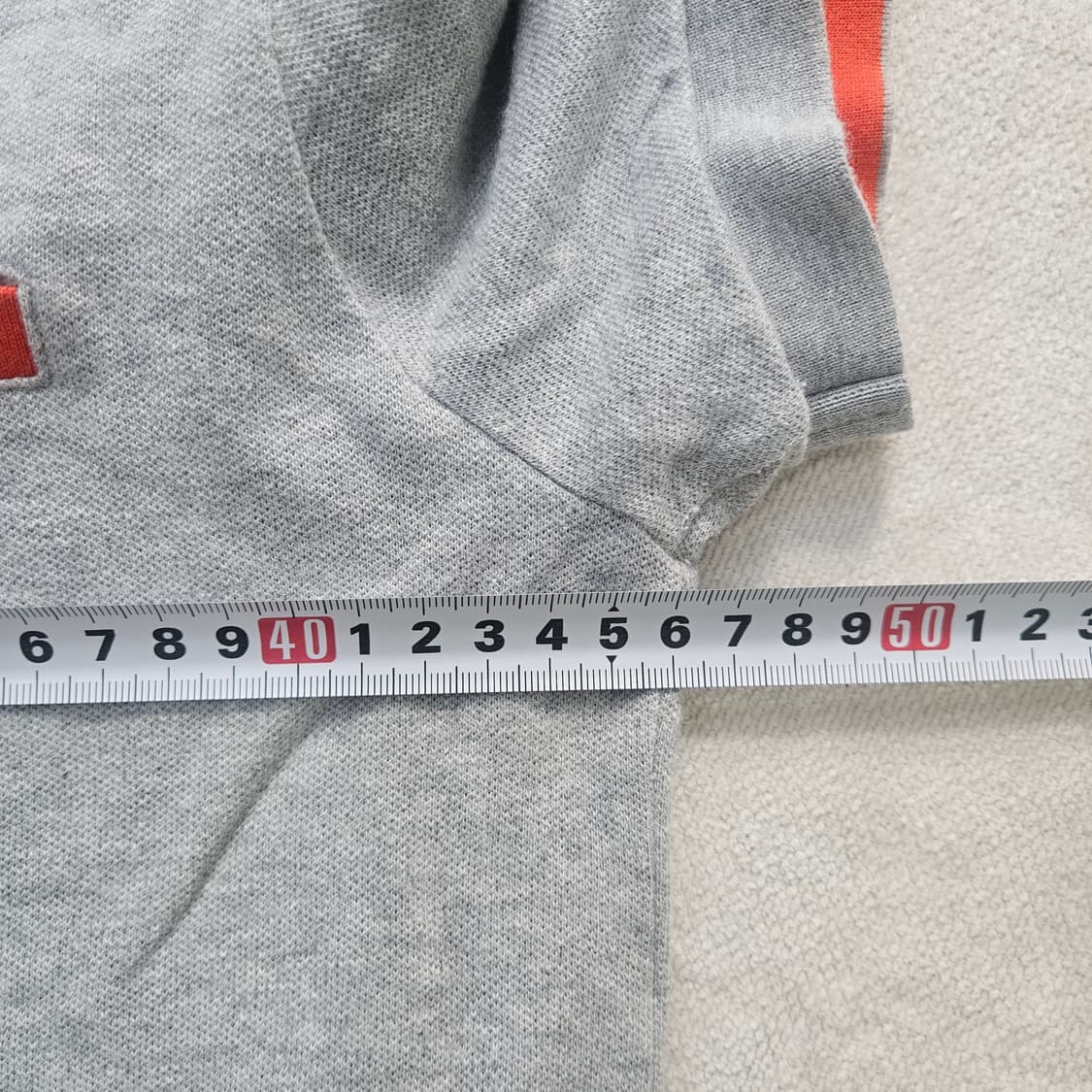 3 라코스테 그레이 카라 반팔티 0303Y 상품이미지5