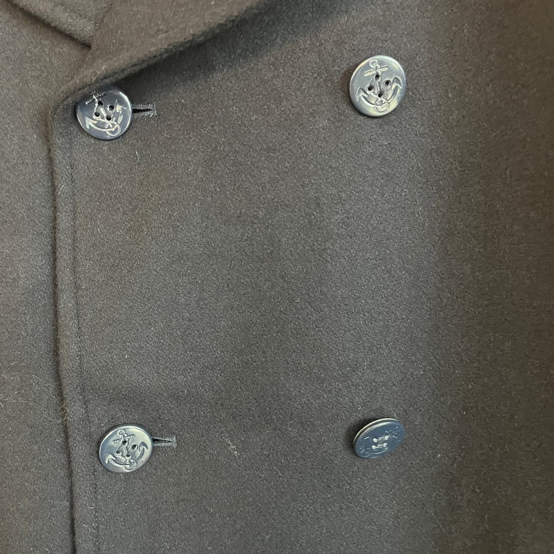 Japan vintage 울 피코트 상품이미지4