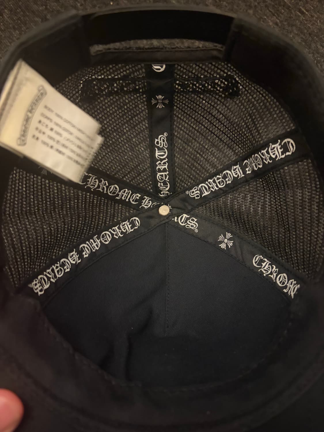 크롬하츠 플로랄 크로스 트러커 캡 상품이미지6